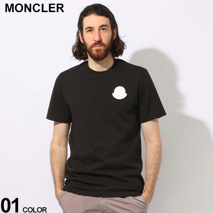 楽天市場】MONCLER (モンクレール) フェルトロゴワッペン 無地 クルー  