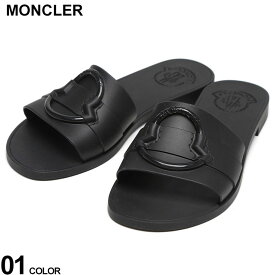 MONCLER (モンクレール) ロゴデザイン ラバー サンダル MON SLIDES MCL4C00130M4095 ブランド レディース シューズ サンダル レジャー