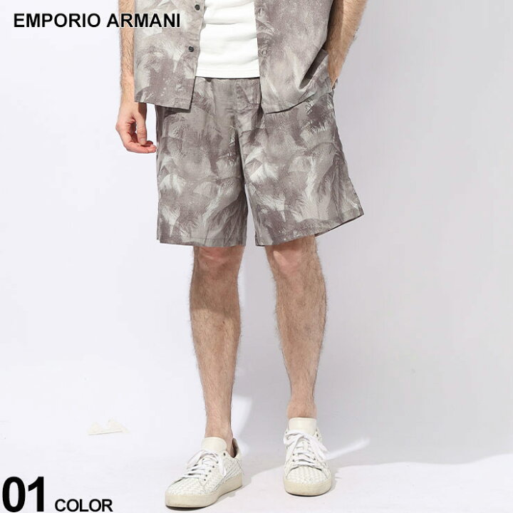 楽天市場】EMPORIO ARMANI (エンポリオ アルマーニ) パームツリー柄 