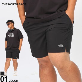 THE NORTH FACE ザ ノースフェイス ショートパンツ 吸湿速乾 レギュラーフィット N 24/7 SHORT-EU NF0A3O1BD22 ショーツ 大きいサイズ メンズ ブラック 1XL