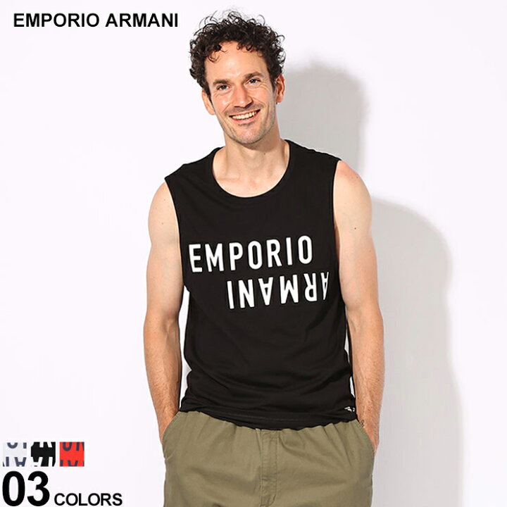 楽天市場】エンポリオアルマーニ EMPORIO ARMANI リバースロゴ クルー  