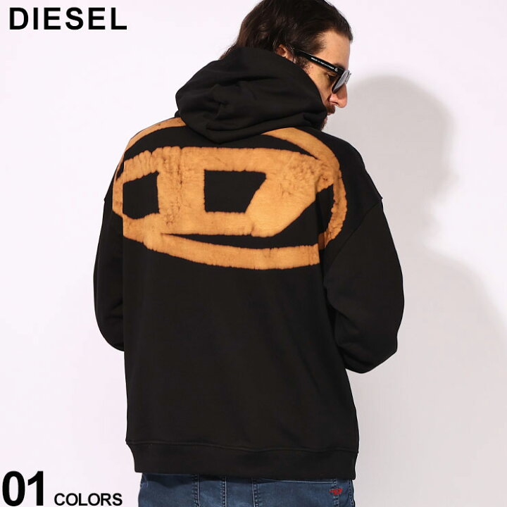 楽天市場】ディーゼル DIESEL ブリーチオーバルD バックプリント プル  