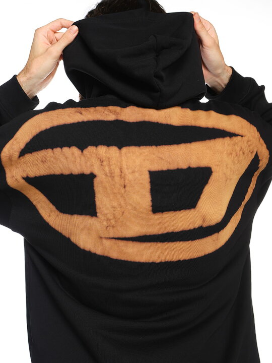 楽天市場】ディーゼル DIESEL ブリーチオーバルD バックプリント プル 