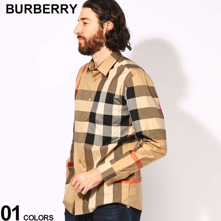 BURBERRY バーバリー チェック柄 ポロシャツ 24SS 新作 M （BURBERRY  