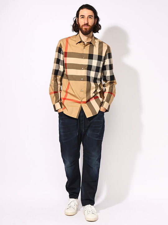 楽天市場】バーバリー BURBERRY コットン クラシカルチェック フロント 