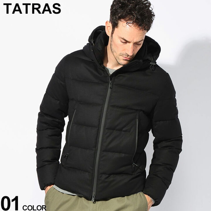 楽天市場】タトラス TATRAS フード着脱 フルジップ ダウンジャケット 