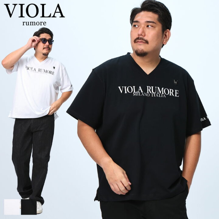 楽天市場】VIOLA rumore ヴィオラルモーレ 半袖 Tシャツ 3L 4L 5L 