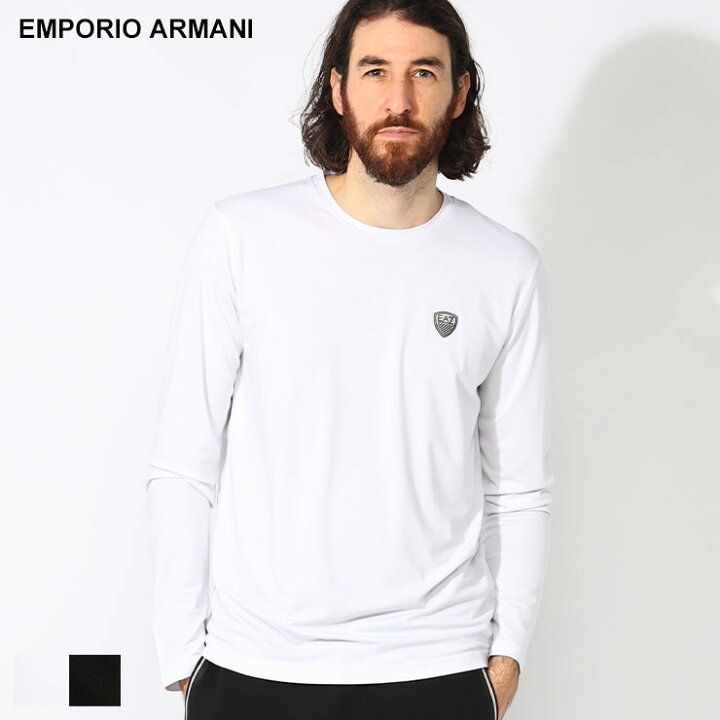 楽天市場】エンポリオアルマーニ EMPORIO ARMANI 胸ラバーロゴ クルー 