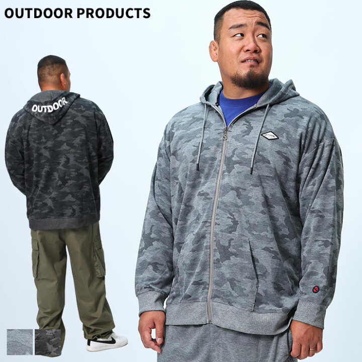 楽天市場】OUTDOOR PRODUCTS アウトドアプロダクツ ジップパーカー 