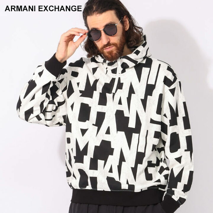 楽天市場】アルマーニ エクスチェンジ ARMANI EXCHANGE 総ロゴプリント 