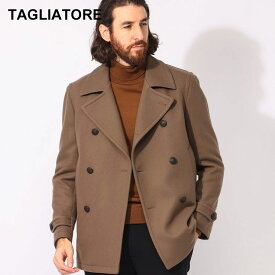 タリアトーレ TAGLIATORE ウール ダブルブレストコート TGMONACO770065 ブランド メンズ 男性 アウター コート ショート ダブル