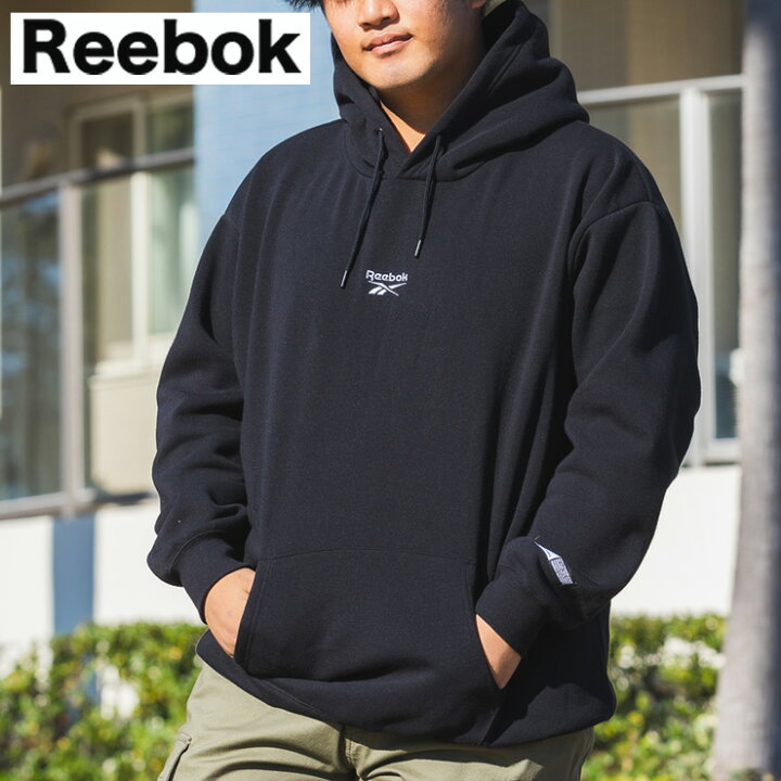 楽天市場】REEBOK リーボック プルオーバー パーカー 大きいサイズ