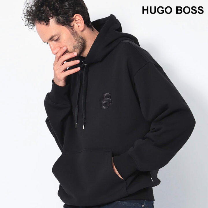楽天市場】ヒューゴボス HUGO BOSS BBロゴ プルオーバー パーカー 