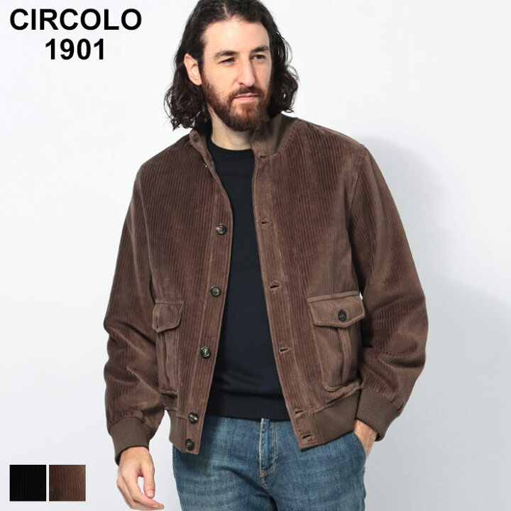 楽天市場】チルコロ1901 CIRCOLO 1901 ニットカラー コーデュロイ 