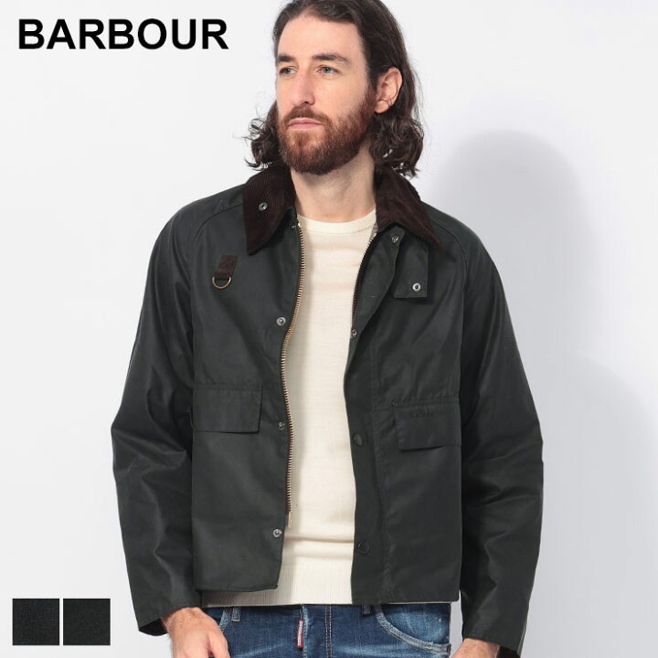 楽天市場】バブアー BARBOUR 襟切替 フルジップ ワックスジャケット 