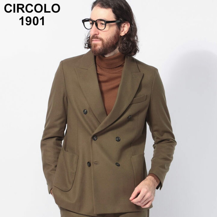 楽天市場】チルコロ1901 CIRCOLO 1901 セットアップ対応 ウール100 