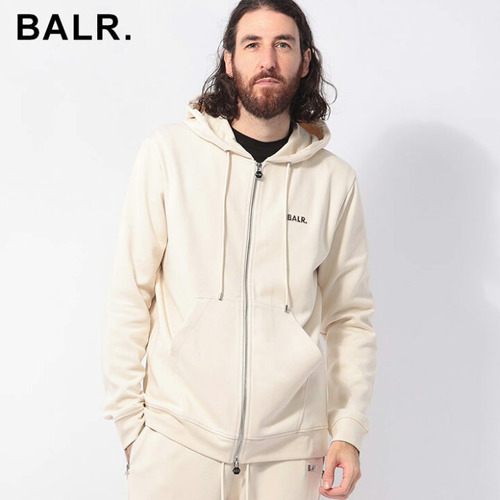 楽天市場】ボーラー BALR. メタルロゴ フルジップ パーカー Q-SERIES  