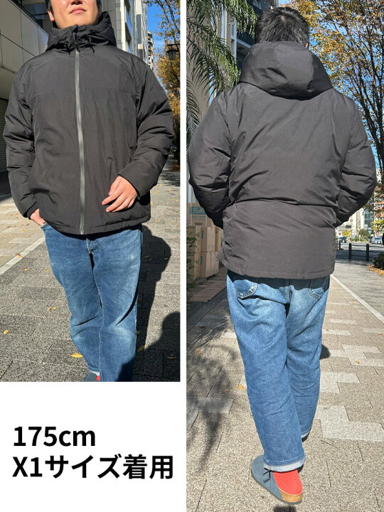 楽天市場】【X1(3L〜4L相当)のみ】ダウンジャケット 3L 4L 5L 6L 7L 8L 