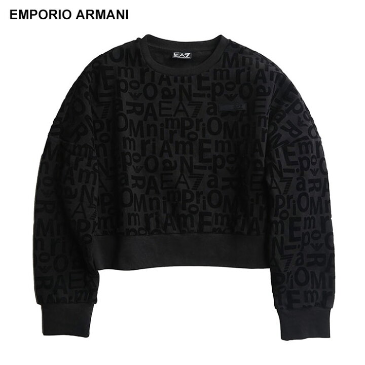 楽天市場】エンポリオアルマーニ EMPORIO ARMANI 総ロゴ クルーネック 