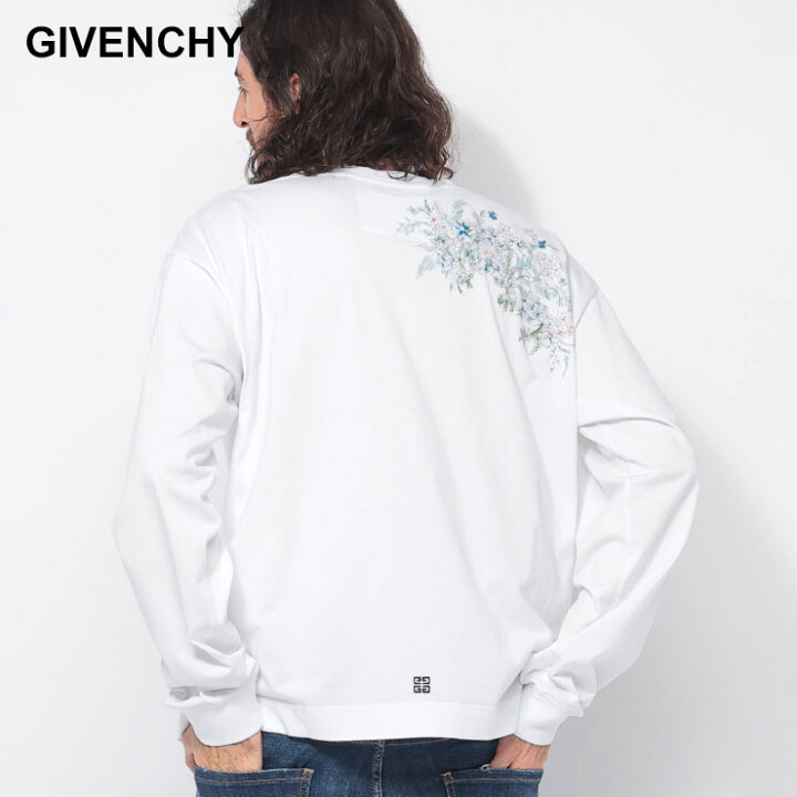 楽天市場】ジバンシィ GIVENCHY フラワープリント クルーネック 長袖 T  