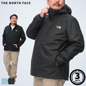 THE NORTH FACE U m[XtFCX 3WAY tWbv WPbg 傫TCY Y QUEST TRICLIMATE JKT DRYVENT AE^[ u] }Eep[J[ 1XL 2XL ubN AW[u[