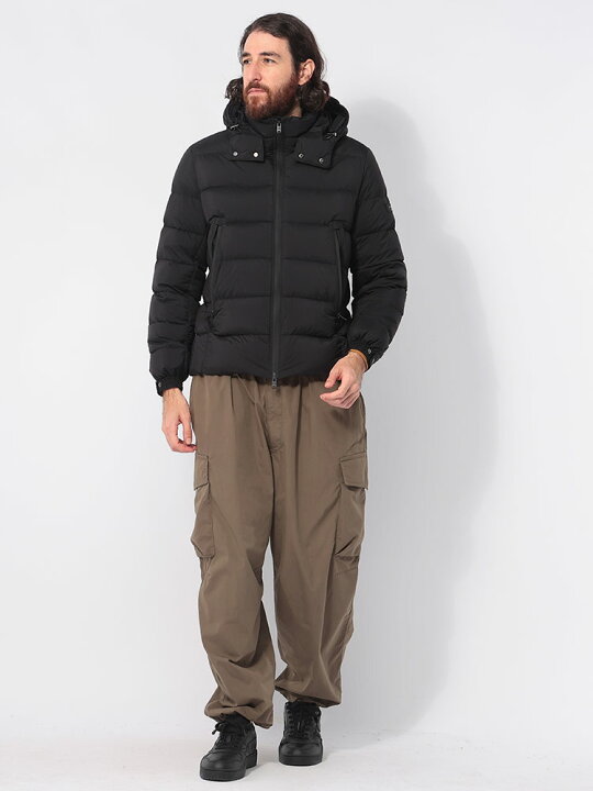 楽天市場】タトラス TATRAS フード着脱 マット素材 ショートダウン 