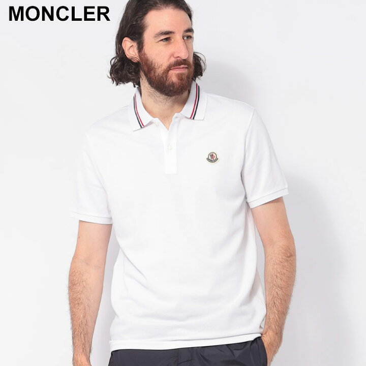 楽天市場】モンクレール MONCLER 衿トリコロールライン 半袖 