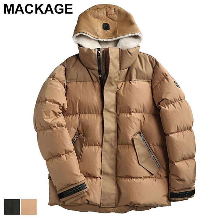 楽天市場】マッカージュ MACKAGE ムートンレイヤード フルジップ  