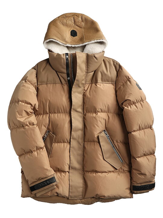 楽天市場】マッカージュ MACKAGE ムートンレイヤード フルジップ 
