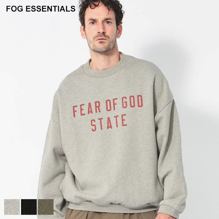 楽天市場】エフオージーエッセンシャルズ FOG ESSENTIALS 裏起毛 ロゴ  