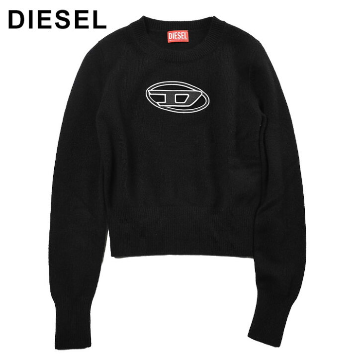楽天市場】ディーゼル DIESEL オーバルD クルーネック プルオーバー 