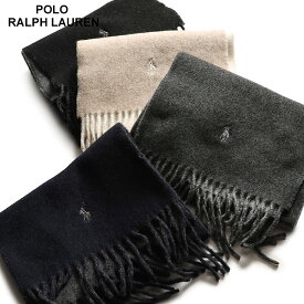 ポロラルフローレン POLO RALPH LAUREN リバーシブル 無地 マフラー RLPC0455F4 ブランド メンズ 男性 マフラー ビジネス フォーマル 防寒 秋冬 ギフト