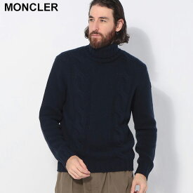 モンクレール MONCLER カシミヤ混 ケーブル タートルネック ニット MC9F00007M4281 ブランド メンズ 男性 トップス ニット プルオーバー 長袖 秋冬