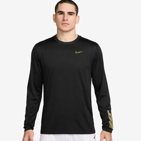 ナイキ Tシャツ 長袖 メンズ 大きいサイズ Dri-FIT バスケットボール トップス ロンT クルーネック スポーツ 2XL 3XL ブラック NIKE