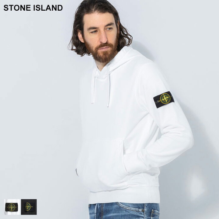 楽天市場】ストーンアイランド STONE ISLAND 裏毛 ロゴパッチ ポケット  