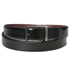 カルバンクライン Calvin Klein リバーシブル レザー ベルト CK11CK010024 ブランド メンズ 男性 ベルト ビジネス レザー 型押し