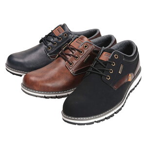 EDWIN エドウィン スニーカー 大きいサイズ メンズ 合成皮革 防水 防滑 ワイド レースアップ シューズ EDW7980 シューズ 靴 レースアップ 防水 29.0cm 30.0cm ブラック ブラウン ネイビー