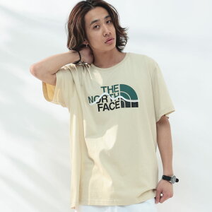 THE NORTH FACE (ザ ノースフェイス) ロゴプリント クルーネック 半袖 Tシャツ MOUNTAIN LINE TEE NF0A87NT メンズ 男性 トップス Tシャツ コットン プリント 春 夏