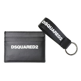 ディースクエアード DSQUARED2 カードホルダー＆キーチャームセット D2GBM0001 ブランド メンズ 男性 財布 ウォレット カード入れ キーリング