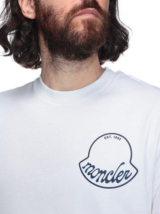 楽天市場】モンクレール Tシャツ 半袖 MONCLER メンズ 胸ロゴ エンボス 