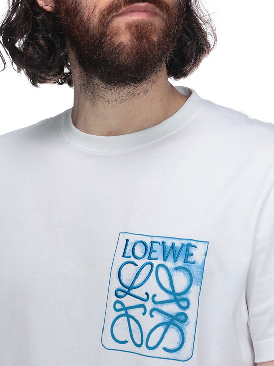 楽天市場】ロエベ Tシャツ 半袖 LOEWE トップス メンズ アナグラム刺繍 