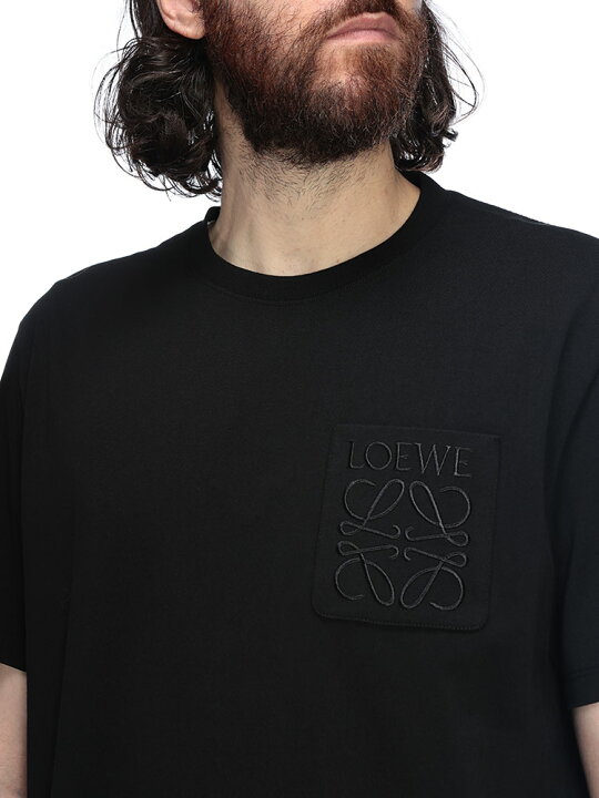 楽天市場】ロエベ Tシャツ トップス LOEWE メンズ ポケT アナグラム 