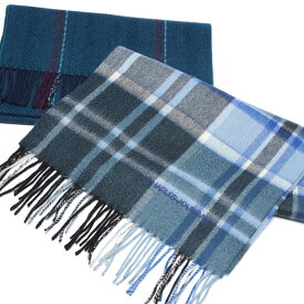 シャルルジョルダン マフラー CHARLES JOURDAN メンズ カシミヤ100％ チェック柄 カシミア ストール フリンジ CJR9865 ブランド プレゼント ギフト クリスマス 誕生日