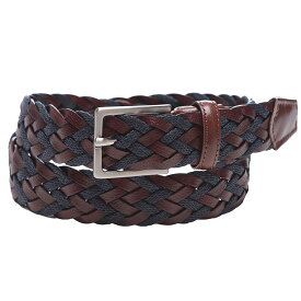 ヴィクトリックス ベルト メンズ VICTRIX レザー コンビ メッシュ ベルト 穴なし ネイビー ダークブラウン VIC31VXBT802601 ブランド シンプル ビジネス ビジカジ プレゼント ギフト 誕生日