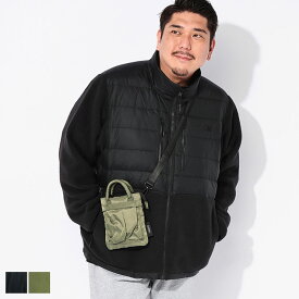 ノースフェイス アウター メンズ 大きいサイズ フロントダウン フルジップ フリースジャケット 1XL 2XL RMST DENALI TEK HYBRID JKT ブルゾン スタンド 秋 冬 ブラック グリーン THE NORTH FACE