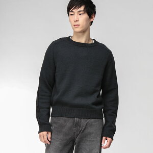 �A���[���K�V�[ �j�b�g �����Y OUR LEGACY ���n �N���[�l�b�N �Z�[�^�[ �j�b�g �v���I�[�o�[ Merino OLM4253TO �u�����h �g�b�v�X �u���b�N