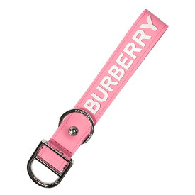 バーバリー キーリング レディース BURBERRY ロゴ ディテール シリコン キーホルダー BBBL8071076 ブランド 小物 ピンク プレゼント ギフト