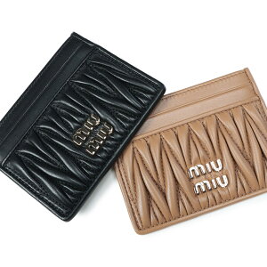 �~���E�~���E �J�[�h�P�[�X ���f�B�[�X MIU MIU ���U�[ �}�e���b�Z �J�[�h�P�[�X MIU5MC076AFPP �u�����h ���� �v���[���g �M�t�g