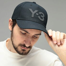ワイスリー メンズ キャップ Y-3 ロゴ 刺繍 ベースボール キャップ Y3JP1143 ブランド 帽子 ブラック プレゼント ギフト