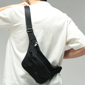 ワイスリー メンズ バッグ Y-3 ロゴ プリント ボディバッグ FANNY PACK ファニーパック Y3JW6221 ブランド 鞄 ブラック プレゼント ギフト